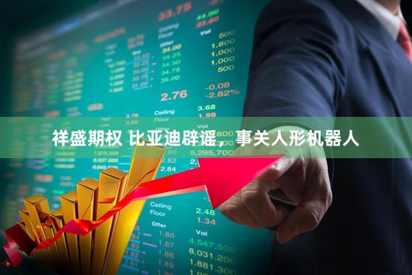 祥盛期权 比亚迪辟谣，事关人形机器人